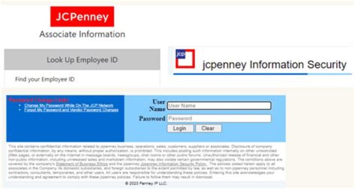 Jcpenney Associate Kiosk