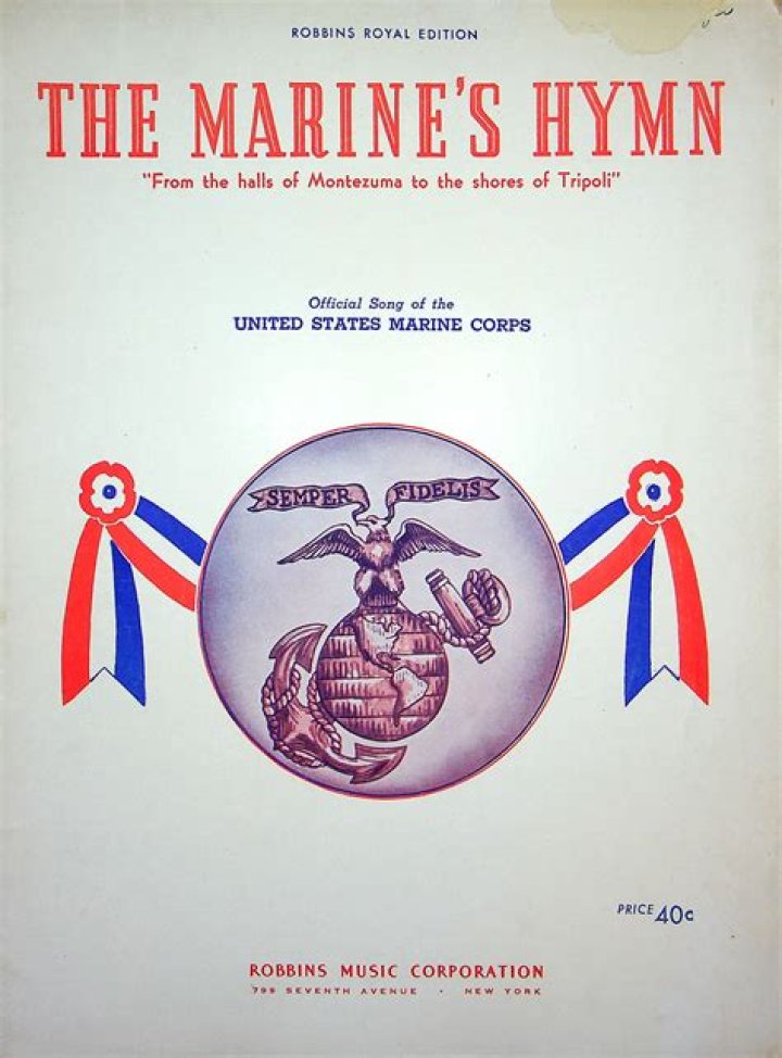 The Unforgettable Marine Hymn Song: A Symbol Of Pride And Heritage